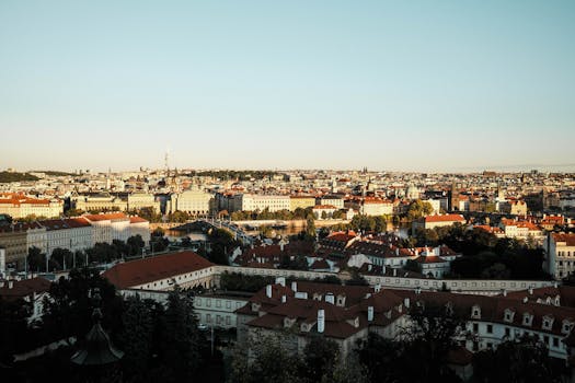 Discover Prague's Stunning Rooftop Bars: A Fusion of Design and Views