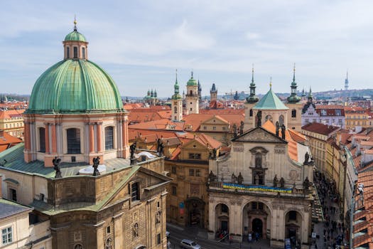 Top Prague Rooftop Bars: Where Award-Winning Service Meets Stunning Views