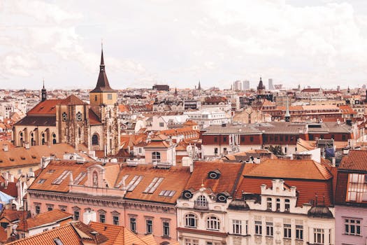 Top Rooftop Bars in Prague for Vegan & Vegetarian Diners